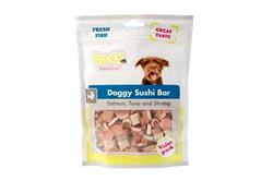 Truly Dog Sushi Bar Laks, Tun & Rejer. Godbidder til hunde. 90 g